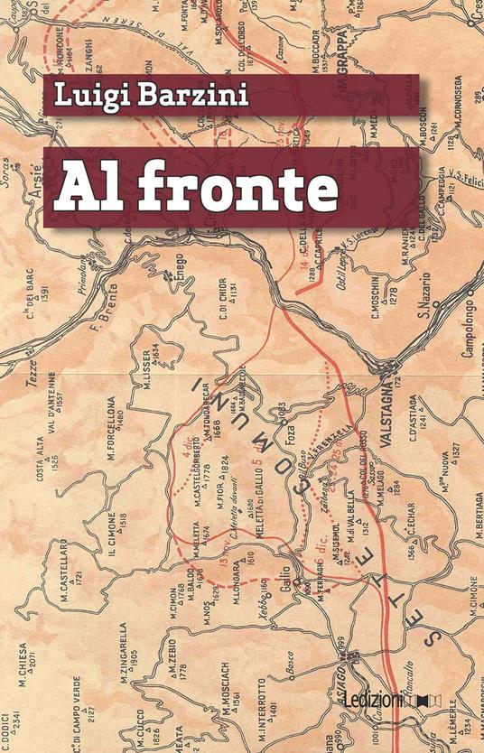 Al fronte (maggio-ottobre 1915) - Luigi Barzini - copertina