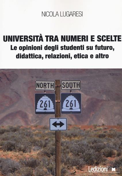 Università tra numeri e scelte. Le opinioni degli studenti su futuro, didattica, relazioni, etica e altro - Nicola Lugaresi - copertina