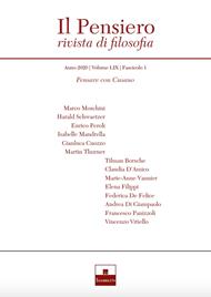 Il pensiero. Rivista di filosofia (2020). Vol. 1: Niccolò Cusano.