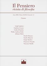 Il pensiero. Rivista di filosofia (2009). Vol. 48: Cusano.