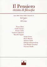 Il pensiero. Rivista di filosofia (1996). Vol. 35: Sul tragico-Del corpo.