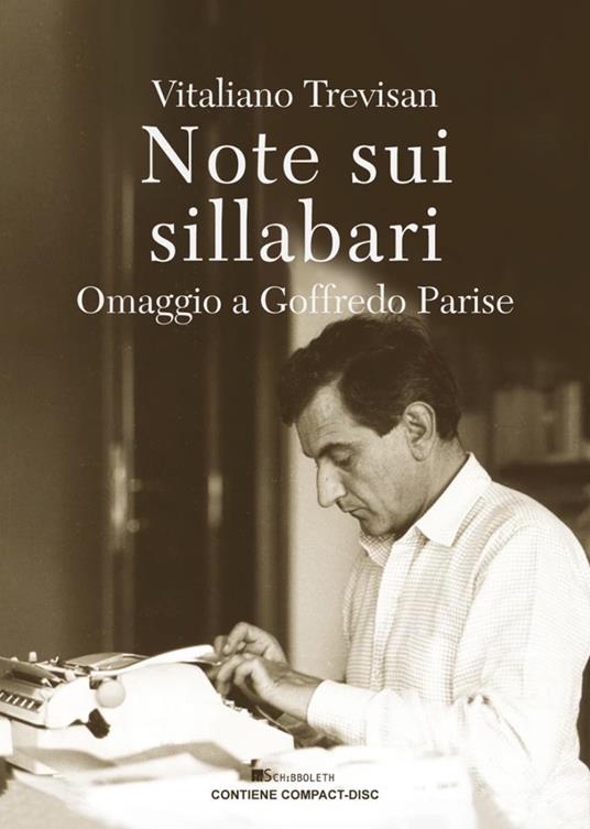 Note sui sillabari. Omaggio a Goffredo Parise. Con CD-Audio - Vitaliano Trevisan - copertina