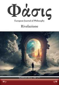Libro Phàsis. European journal of philosohy (2023). Vol. 7: Rivelazione 