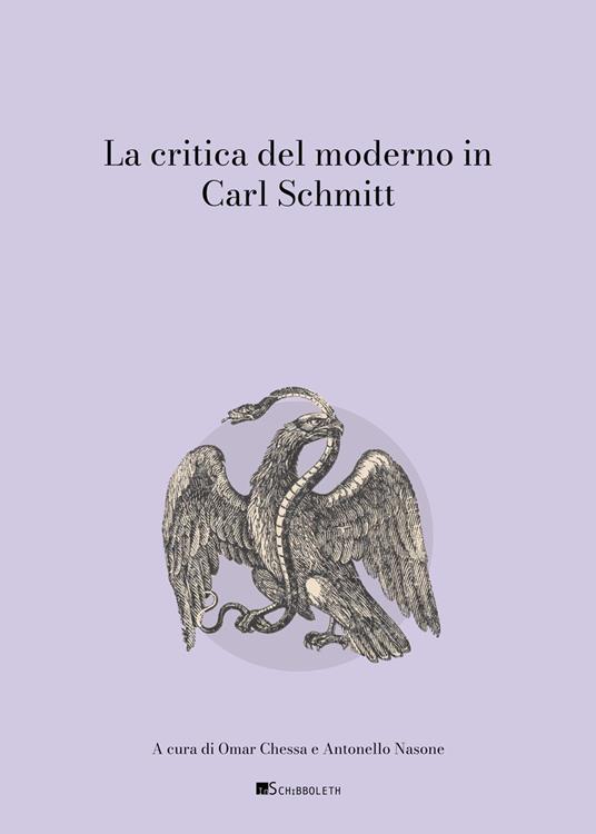 La critica del moderno in Carl Schmitt - copertina