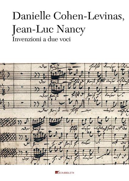 Invenzioni a due voci - Danielle Cohen-Levinas,Jean-Luc Nancy - copertina