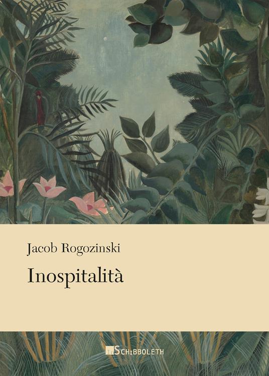 Inospitalità - Jacob Rogozinski - copertina