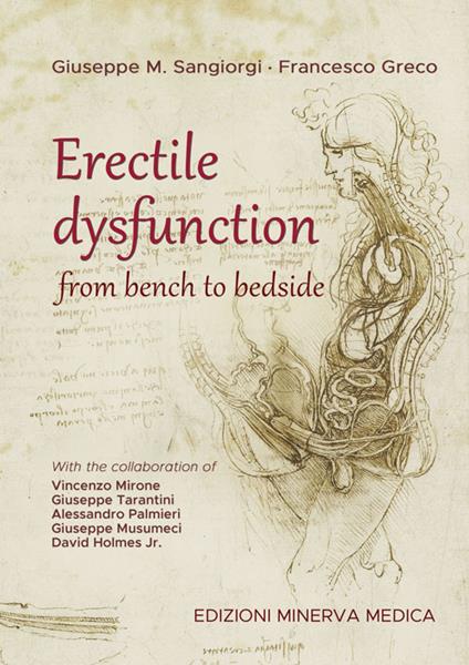 Erectile dysfunction. From bench to bedside - Giuseppe M. Sangiorgi,Francesco Greco - copertina