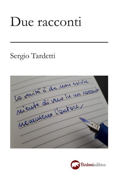 Due racconti - Sergio Tardetti - copertina