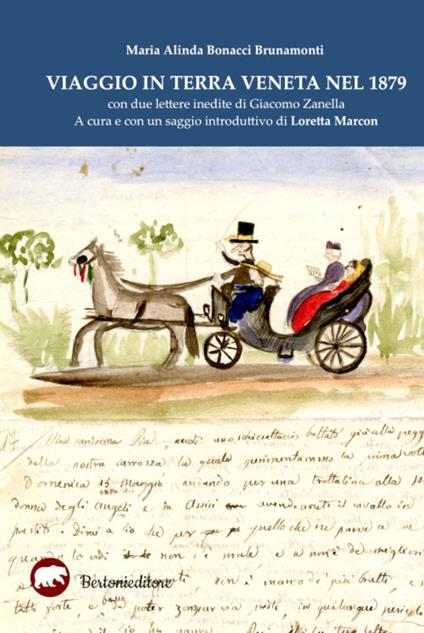 Viaggio in terra veneta nel 1879. Con due lettere inedite di Giacomo Zanella - Maria Alinda Bonacci Brunamonti - copertina