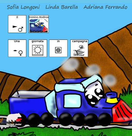 Una giornata in campagna. Il trenino Andrea. InBook. Ediz. CAA - Sofia Longoni - copertina