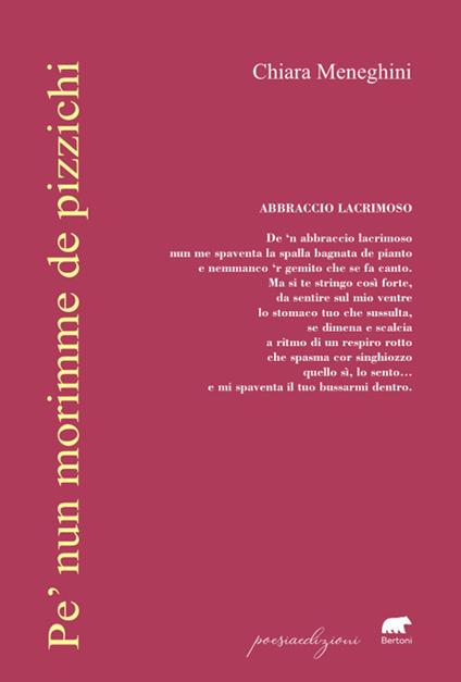 Pe' nun morimme de pizzichi - Chiara Meneghini - copertina