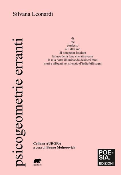 Psicogeometrie erranti - Silvana Leonardi - copertina