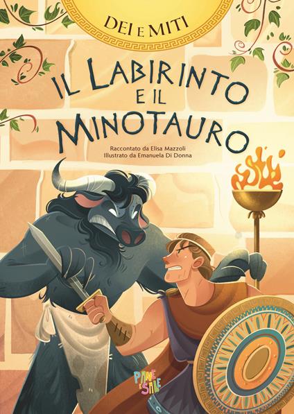 Il Teseo e il minotauro - Elisa Mazzoli - copertina