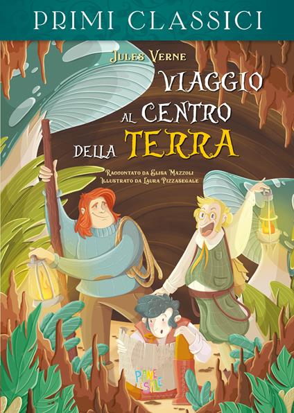 Viaggio al centro della terra - Jules Verne,Elisa Mazzoli - copertina