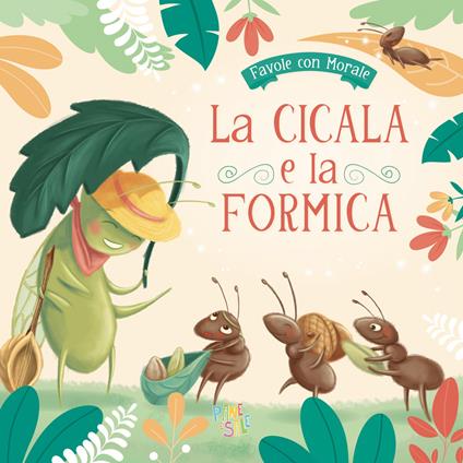 La cicala e formica. Ediz. a colori - copertina