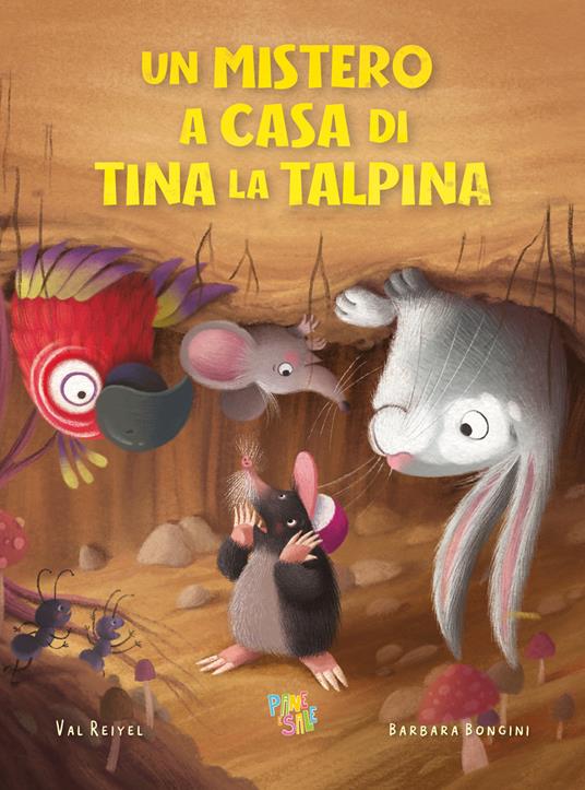 Un mistero a casa di Tina la talpina - Val Reiyel - copertina