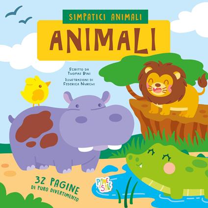 Animali. Ediz. a colori - Thomas Bini - copertina