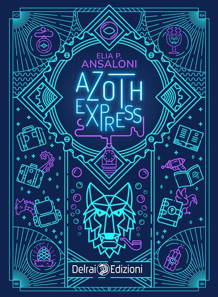Azoth express - Elia P. Ansaloni - copertina