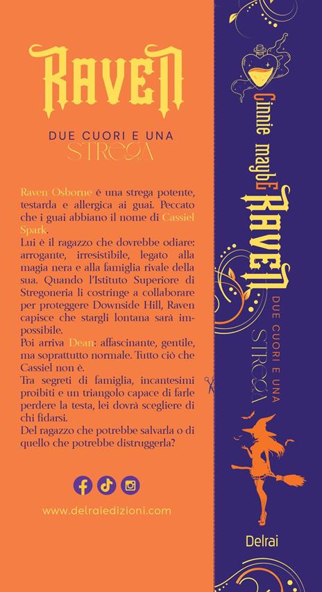 Raven. Due cuori e una strega. Con segnalibro - Cinnie Maybe - 2