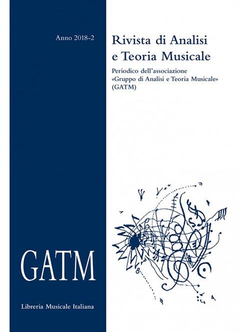 GATM. Rivista di analisi e teoria musicale (2018). Vol. 2 - copertina