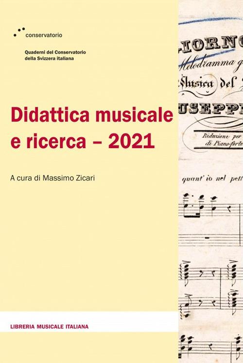 Didattica musicale e ricerca 2021 - copertina