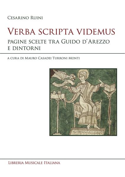 Verba scripta videmus. Pagine scelte tra Guido d’Arezzo e dintorni - Cesarino Ruini - copertina