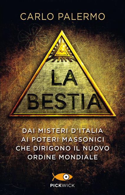 La bestia. Dai misteri d'Italia ai poteri massonici che dirigono il nuovo ordine mondiale - Carlo Palermo - copertina