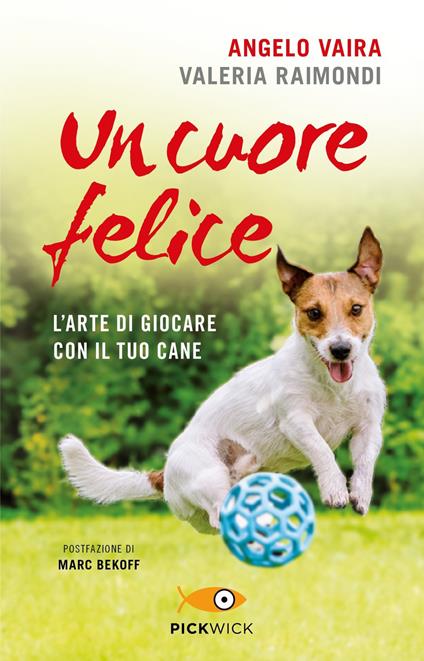 Un cuore felice. L'arte di giocare con il tuo cane - Angelo Vaira,Valeria Raimondi - copertina