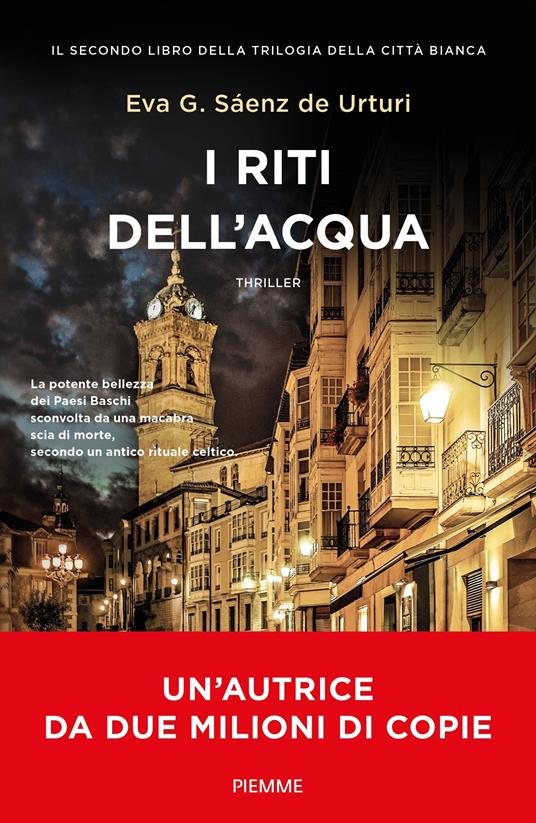 I riti dell'acqua - Eva García Sáenz de Urturi - copertina