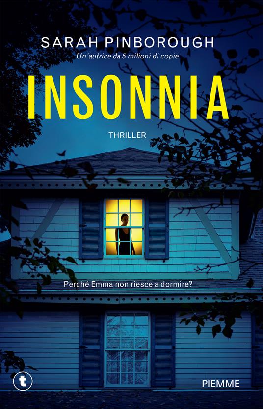 Insonnia - Sarah Pinborough - copertina