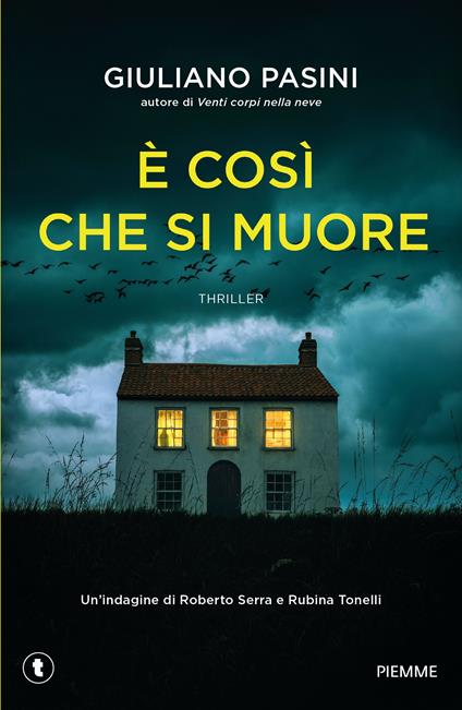 È così che si muore - Giuliano Pasini - copertina