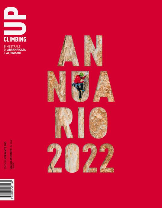 Up. European climbing speciale annuario 2022 - copertina