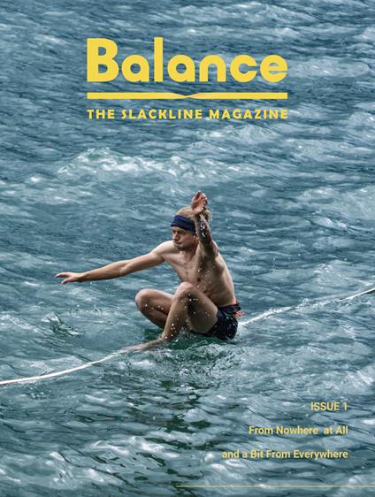 Balance. The slackline magazine (2023). Vol. 1 - copertina