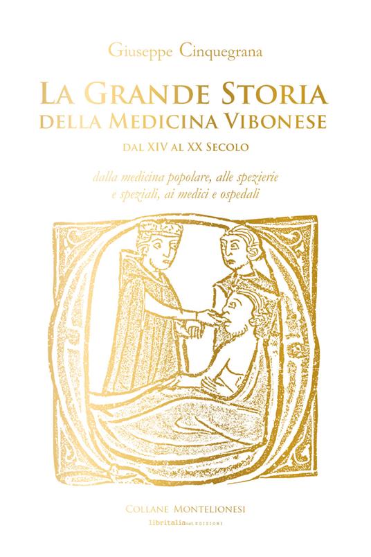 La grande storia della medicina vibonese dal XIV al XX secolo. Dalla medicina popolare, alle spezierie e speziali, ai medici e ospedali - Giuseppe Cinquegrana - copertina