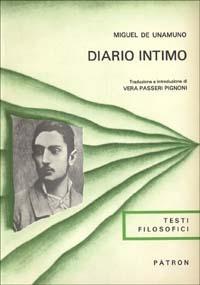 Diario intimo - Miguel de Unamuno - copertina