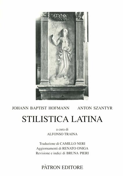 Stilistica latina - Johann B. Hofmann,Anton Szantyr - copertina