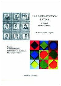 La lingua poetica latina - copertina