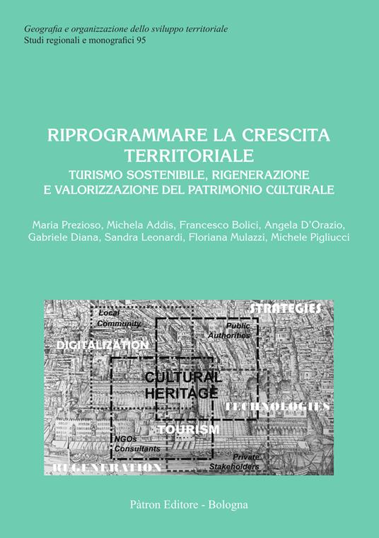 Riprogrammare la crescita territoriale. Turismo sostenibile, rigenerazione e valorizzazione del patrimonio culturale - copertina
