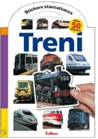 Treni. Con stickers - copertina