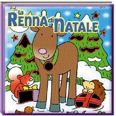 La renna di Natale. Schiaccia qui! Ediz. illustrata - copertina