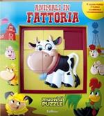 Animali in fattoria. Libro puzzle