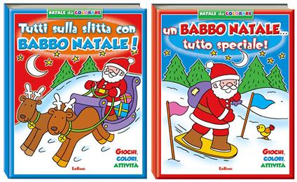 Un Babbo Natale tutto speciale! Natale da colorare. Ediz. illustrata - copertina