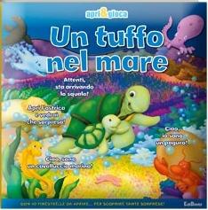 Un tuffo nel mare. Apri & gioca. Libro pop-up. Ediz. illustrata - copertina