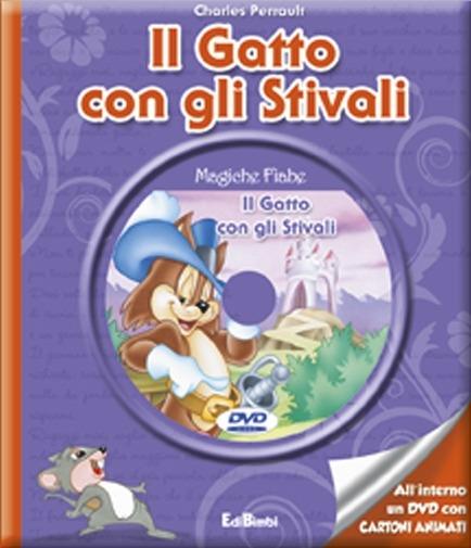 Il gatto con gli stivali. Con DVD - Charles Perrault - copertina