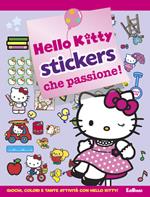 Stickers che passione! Hello Kitty. Con adesivi