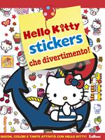Stickers che divertimento! Hello Kitty. Con adesivi