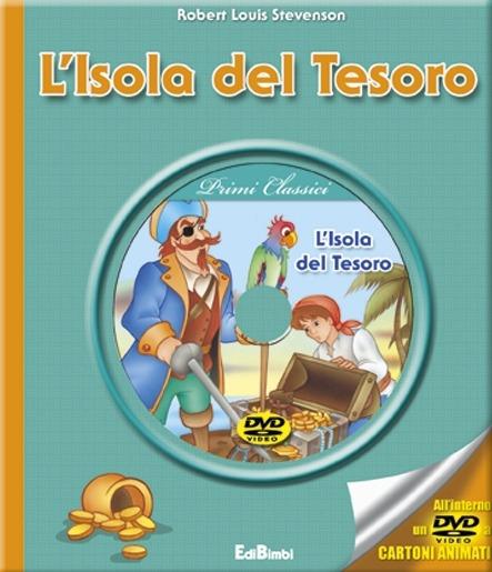 L'isola del tesoro. Con DVD - Robert Louis Stevenson - copertina