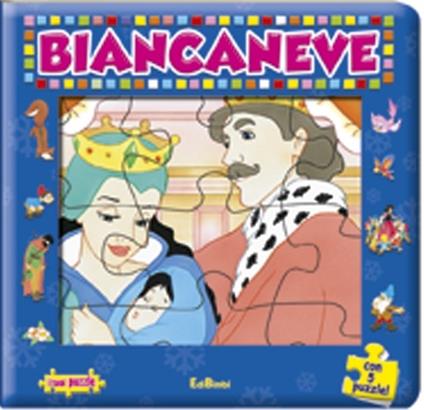 Biancaneve. Ediz. illustrata. Con 5 puzzle - copertina