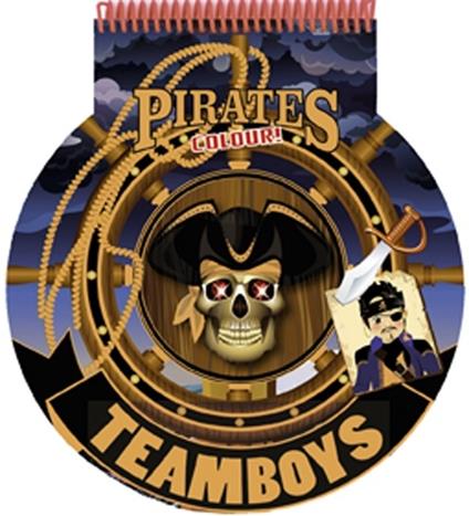 Pirates. Color & stencil Teamboys - copertina