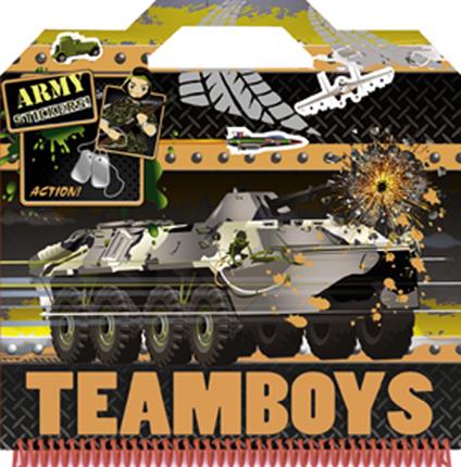 Army. Color & stickers Teamboys. Con adesivi - copertina